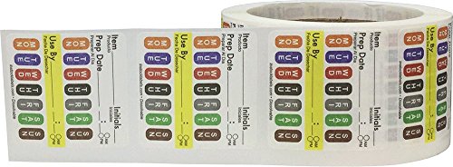 Dissolvable-Universal-Labels-for-Food-Rotation-Use-by-Food-Preparation-Days-of-The-Week-Prep-Date-Stickers-2-x-2-Inch-500-Adhesive-Stickers