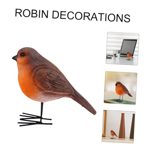 Modèle oiseau simulé en résine de qualité supérieure pour intérieur