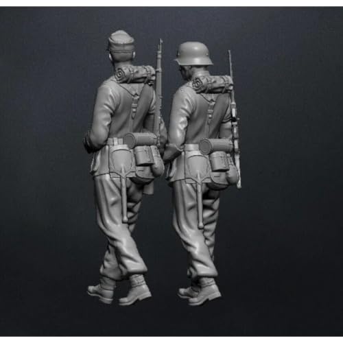 Kits d'impression 3D soldats allemands 1/16 non peints GM2 - 4