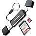 Produktbild KiWiBiRD USB C SD Kartenleser Micro SD auf USB 3.0 Typ C OTG Adapter für SDXC SDHC Micro SDHC/SDXC UHS-I Karten Kompatibel mit iPhone 15 Plus Pro Max MacBook Air Pro iPad iMac Galaxy S24 S23 Android