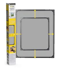 EASYmaxx 12040 Insect Protect-Zanzariera telescopica, Antracite, Fenster - 1 Stück