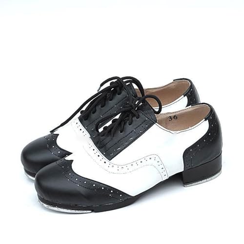 Versatilità: versatili. Le scarpe da tip tap sono adatte a donne, uomini, ragazze, ragazzi, insegnanti di danza, studenti, ecc. Le scarpe da tip tap per principianti possono essere indossate in molte occasioni.