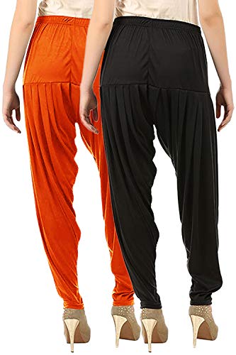 Image of Buy That Trendz Womens Patiala Pants Cotton Viscose Patiyala Salwar Harem Bottoms Pants