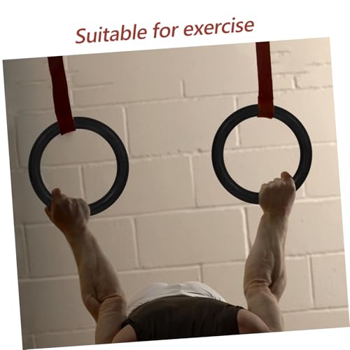 Yardwe 2pcs Anillas Gimnasia para Entrenamiento Fuerza miniatura 5