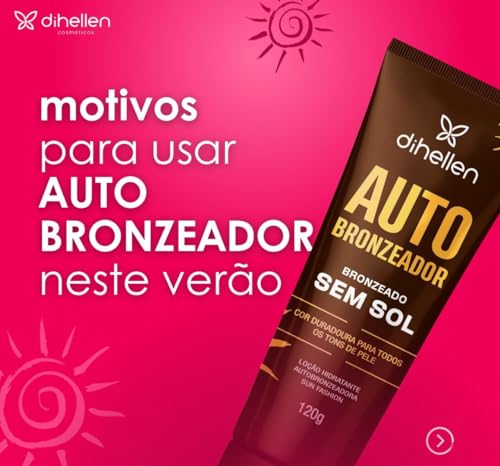 Di Hellen Cosméticos Loção Autobronzeadora