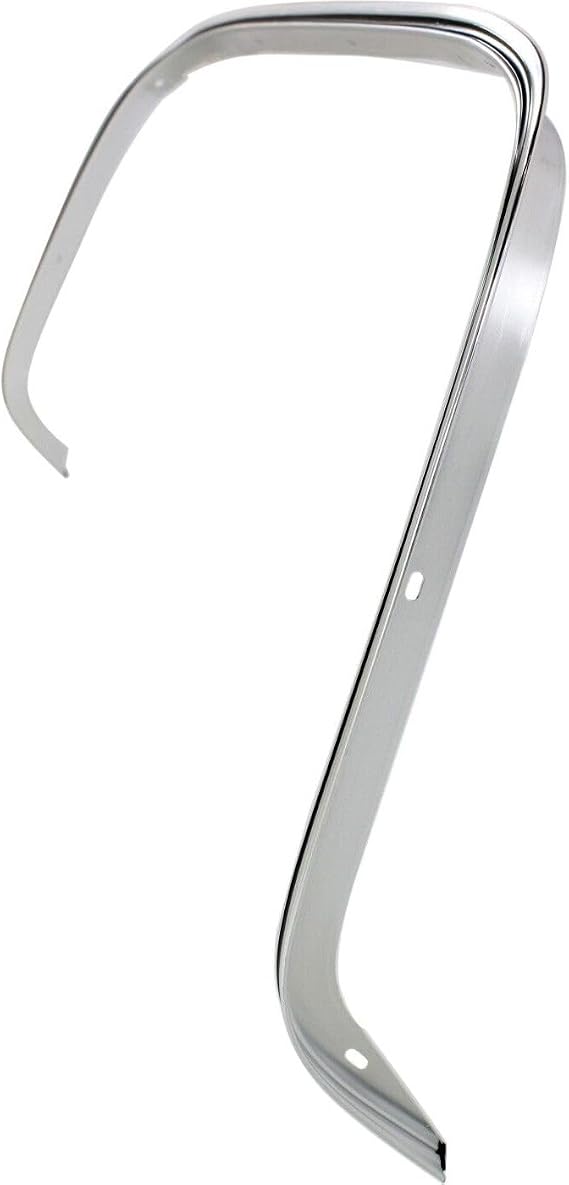 Wheel Well Trim Molding Moulding Rear Passenger Right Side for Chevy for C/K 1500/2500/3500 1988,for GMC for C1500 1988 for K2500/K3500 1988 for R/V 1500/2500 Suburban 1988 Plastic