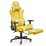 AA Products Gaming Chair High Back Ergonomic Computer Racing Chair Adjustable Gamer Chair with Footr