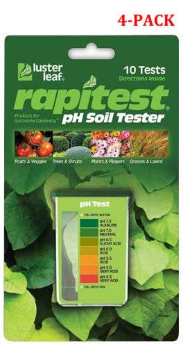 1612 Rapitest pH Soil Tester (Soil Test Kit for pH (4-Pack))