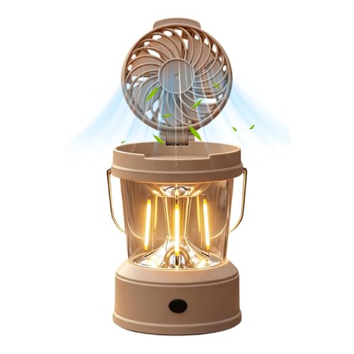 Ventilateur de tente d'extérieur pour le camping et la randonnée