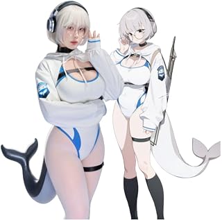 【在庫即納】ブルーアーカイブ 淵上 コトネ コスプレ衣装+ヘッドホン+尾(ウィッグ 靴別売り) /ハロウィン クリスマス イベント パーティー お正月 祭り 文化祭 学園祭 舞台服