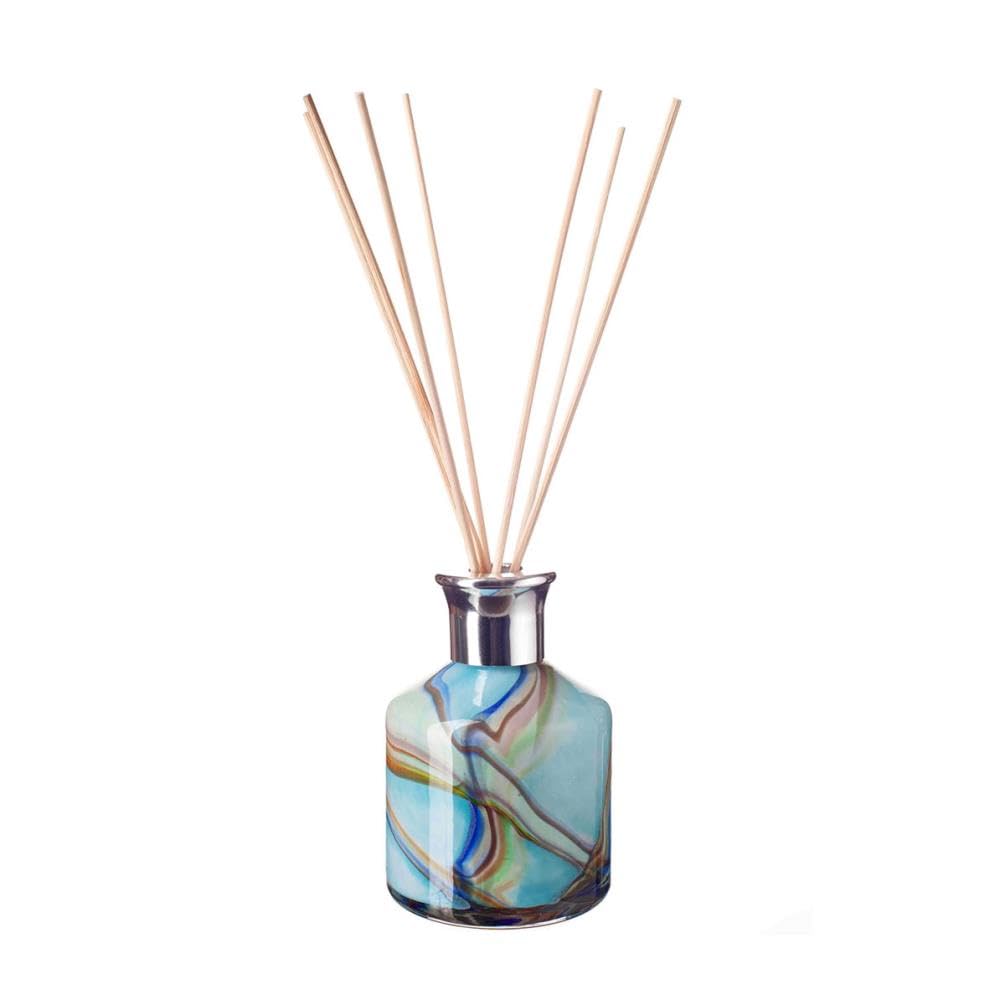 Reed Diffuser Small Cylinder in Blue Multicoloured (Oceanic)