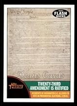 2010 Topps # 6 NF News Flashbacks - Twenty Third Amendment (Baseball Card) NM/MT