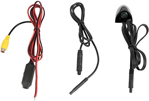 3T6B Backup Door Side View Camera, Car Door Blind Spot View Camera Support Switchable Left and Right Super Compact Normal Image in-Vehicle Camera Waterproof Design (White) - Thumbnail 5