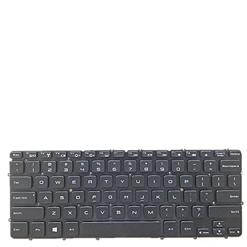 Clavier pour Dell XPS 12 L221X Noir US à Frappe Fluide et Réactive
