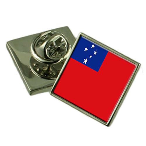 Insignia de solapa de Samoa Occidental grabada para regalo original