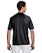 A4 Men's Cooling Performance Crew Short Sleeve T-Shirt, Black, Large