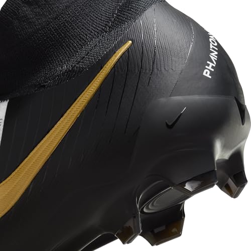 Nike Phantom Luna 2 Pro Football Shoe White/Black/MTLC Gold Coin 9.5 - Image 9