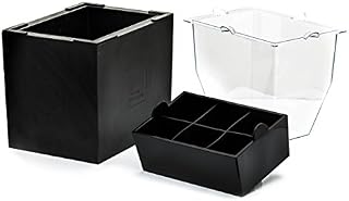 OnTheRocks - Crystal-Clear Ice Cube Maker, Make Big, 2 Inch Clear Cubes at