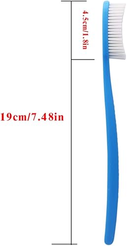 Miniatura 6 de DR PERFECT Cepillo de dientes extra duro y firme, cabeza grande y larga, blanqueador, paquete de 4