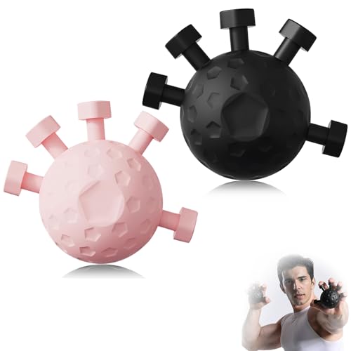Fortalecedor de agarre de dedos, 2025, entrenador de dedos de mano, fortalecedor de agarre para el desarrollo muscular, entrenador de fuerza de agarre para músicos, atletas, boxeadores, débiles (negro