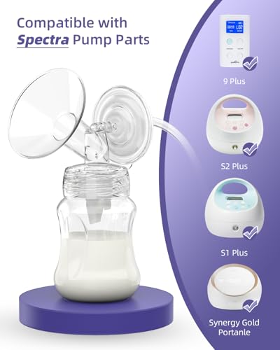 4 PCS Tubos de Repuesto Compatibles con Extractores Spectra S1 S2 9 Plus miniatura 4