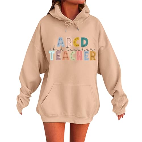 Sudadera con capucha para niñas y jóvenes, con gráficos, para concierto, cuello redondo, con música country, caqui, M