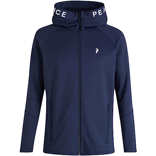 Peak Performance Herren Rider Zip Hoodie, Blue Shadow, M