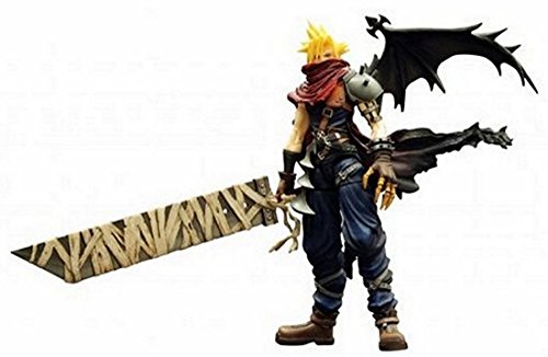 Kingdom Hearts Play Arts Vol. 2 Action Figure - Cloud Strife Coliseum Ver.