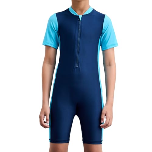 Boldfit Swimming Cosume for Kids Dress One Piece Costume for Boys Full Length Swim Suit for Boys