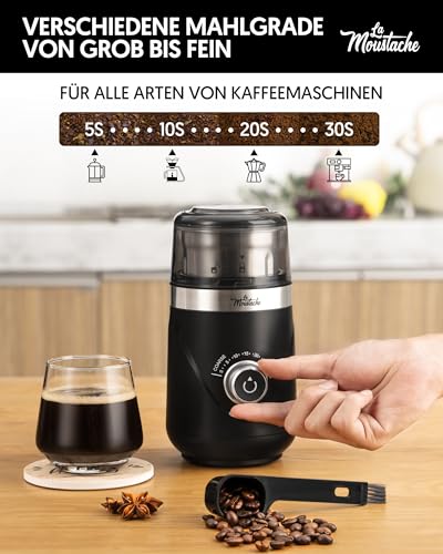 La Moustache Elektrische Kaffeemühle 150W