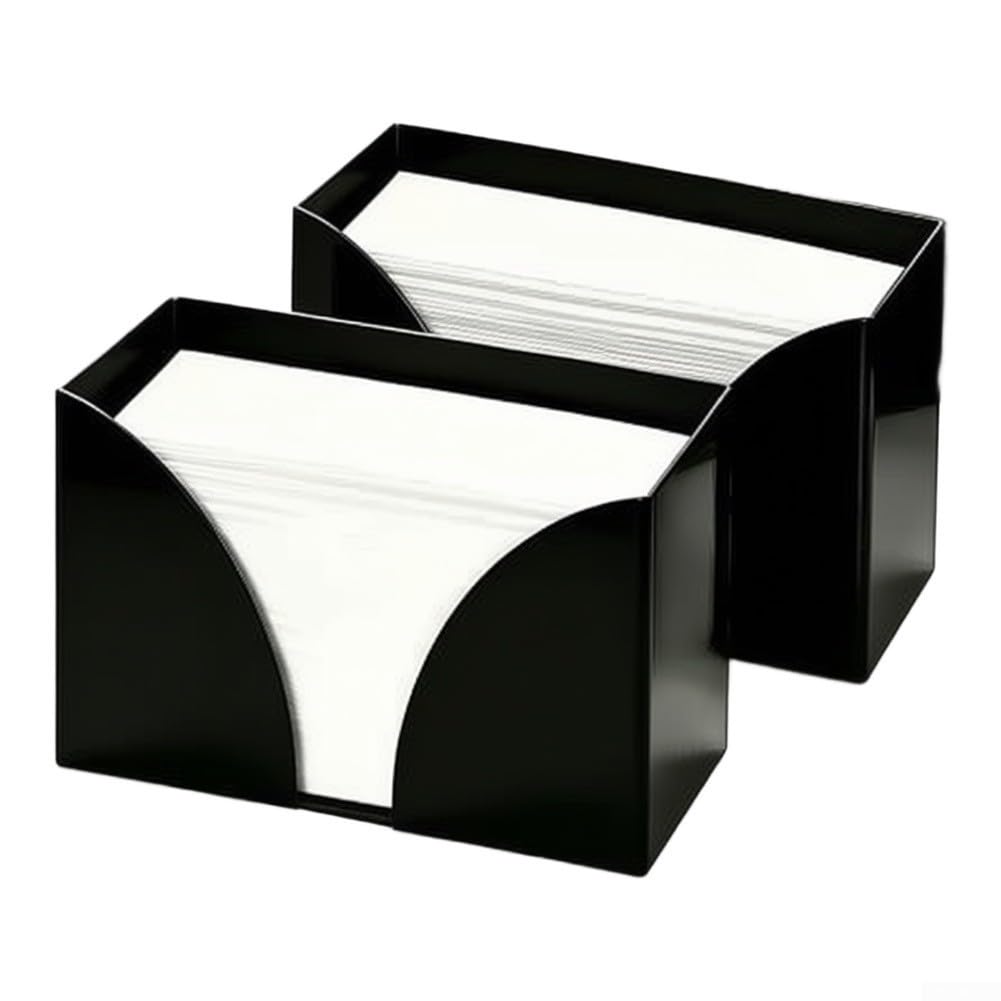Dispensador de toallas de papel comercial para pared o mesa (transparente)