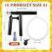 Saillong Beer Bottle Filler Accessory Kit Beverage Gun Dispenser Trigger Pump System, Beverage Gun Bottle Filler from Keg, 6.6ft Tube, Adapter and Ball Lock Keg Connectors