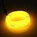 Produktbild SZILBZ 5M Gelb EL Neon Kabel LED-Licht Glowing Beleuchtung Flexible Lampe + Controller-Box, für Home Garden, Halloween Weihnachtsfeier Dekoration