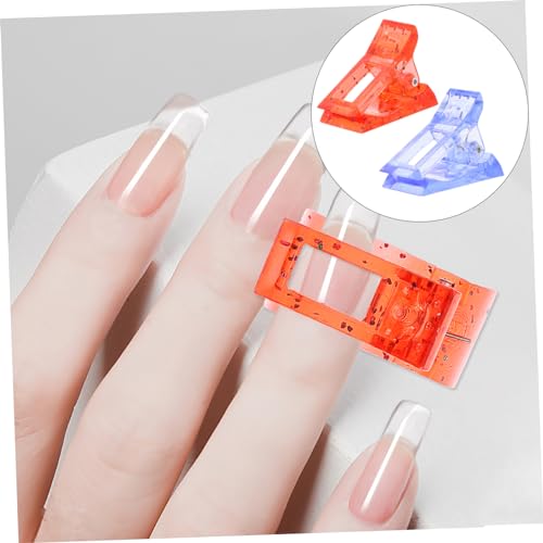 Outanaya 12pcs Clips para uñas de gel UV miniatura 4