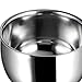 TTETTZ Stainless Steel Shaving Soap Bowl,Metal Soap Mug Bowl,Barbers Accessories, Shave Soap Cup for Valentines Day Gifts, Birthday