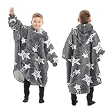 Photo Gallery keplin 1 coperta oversize con cappuccio, polvere di stelle, taglia unica unisex-adulto Photo Gallery keplin 1 coperta oversize con cappuccio, polvere di stelle, taglia unica unisex-adulto