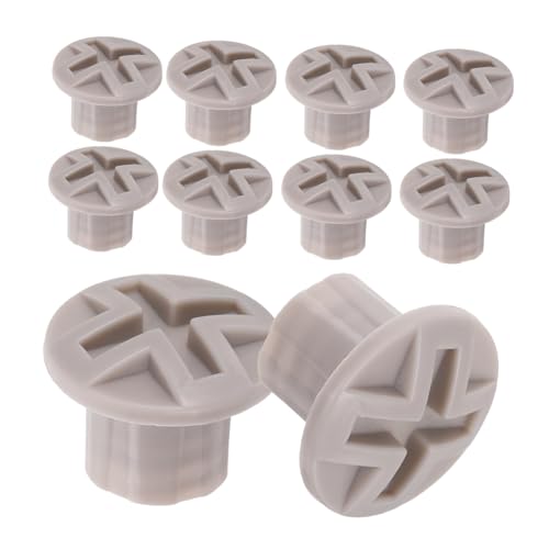 Kisangel 10pcs Slide Screw Caps for Play Equipment Plastic Covers with Inner Diameter Safe Smooth Finish Secure Attachment Fit for Slide Repair and Upgrade