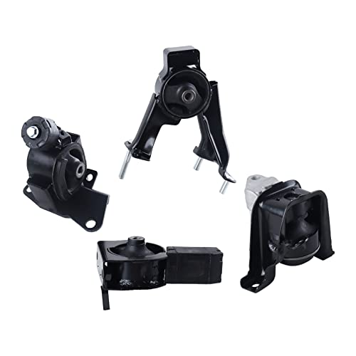 Aokaili Engine Motor And Automatic Transmission Mount Set Compatible With 2003-2008 Toyota Corolla 2003-2008 Toyota Matrix 2003-2008 Pontiac Vibe 1.8L，A4218 A4219 A4220 A4221 #TOP22