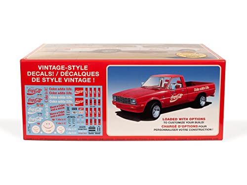 Kit modelo Dodge Ram D-50 Coca-Cola 1:25 miniatura 2