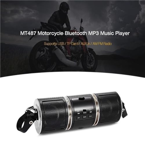 Parlante para Manubrio de Motocicleta MP3 Radio FM miniatura 2