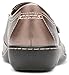Clarks Women's Ashland Lane Q Slip-On Loafer, Pewter, 8 Wide