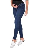 L.O.W.L.A SHAPEWEAR Maternity Skinny Ankle Stretch Jeans Pants for Pregnant Women | Pantalones Jeans Maternos Ropa para Embarazadas Modernas Blue 11