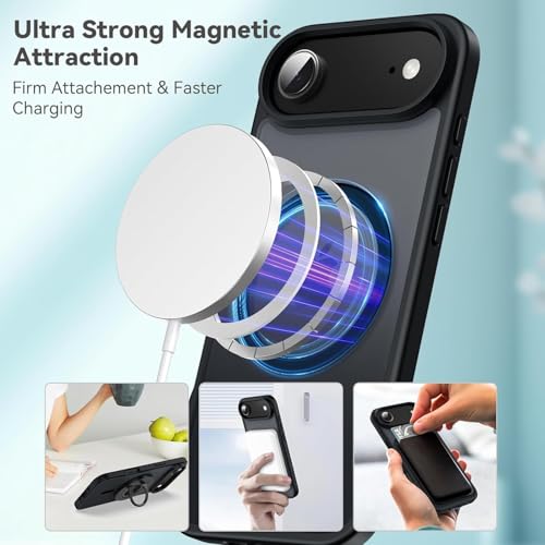 Image of EGOTUDE Frosted Case for iPhone (iPhone Air) Black