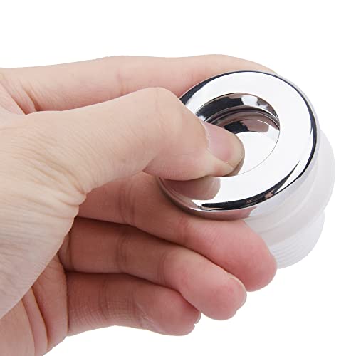 Air Pressure Bath Switch Tub Spa Massage Bath Garbage Waste Disposal Air Switch Push Button Garbage Disposal Sink Top Air Switch(White,Size:32Mm) #TOP1