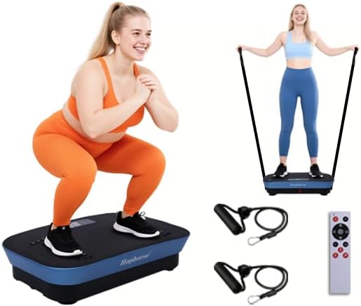Vibrating Plate Machine,180 Speeds Shake Plate for Lymphatic Drai...