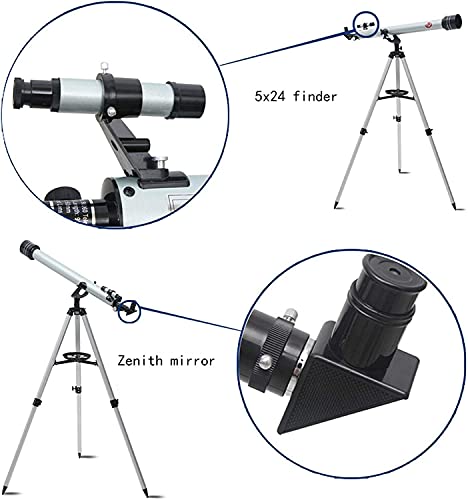 Telescopio Refractor Portátil 70mm para Astronomía y Terrestre miniatura 3