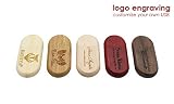 A Plus + 10 szt. 64 GB naturalny klon drewniany pamięć USB pamięć Stick prezenty dla fotografów