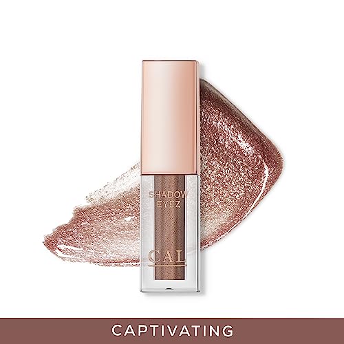 Image of CAL Losangeles Liquid Glitter Eyeshadow, Shimmer Eye Shadow for Women, Waterproof, Smudge Free, Long Lasting, Highly Pigmented Metallic Finish Eye Makeup for All Skin Type & Occasions (Captivating)