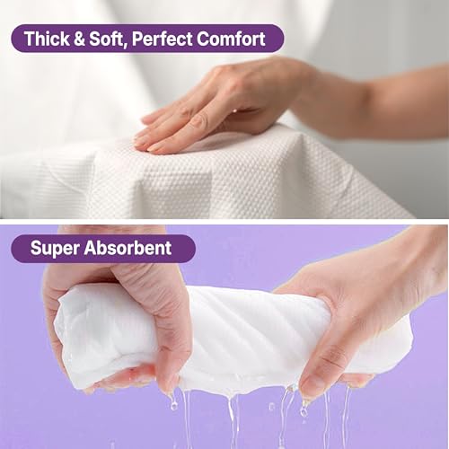 Serenorch Vacuum Sealed Disposable Bath Towels XL, 5 Pack - image 4