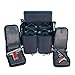 G5 Outdoors Barn Range Bag with 4 Medium & 4 Compact Pistol Cases | Secure Handguns & Ammo Storage | Durable Waterproof Shooting Tactical Gear